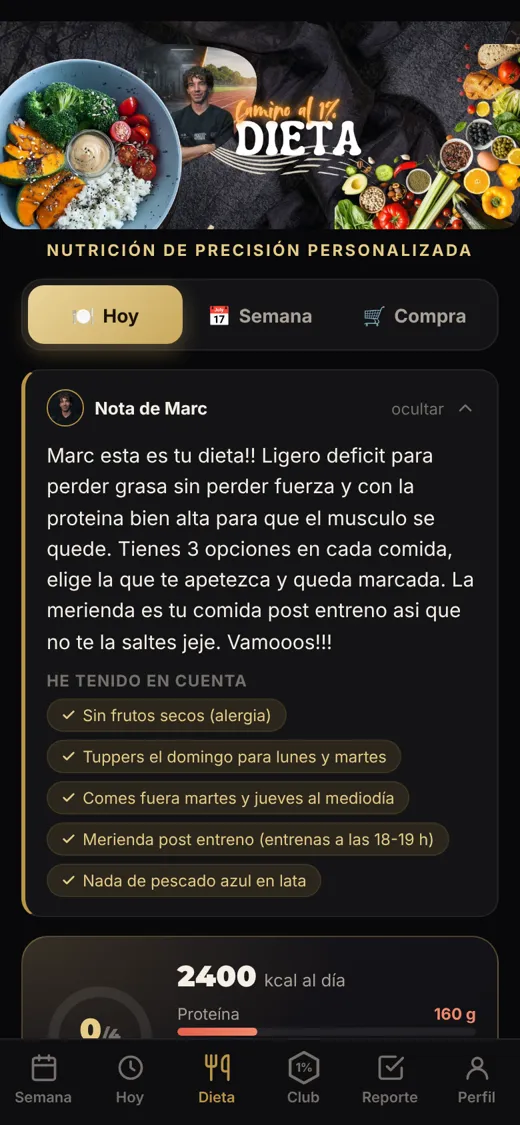 Tu dieta